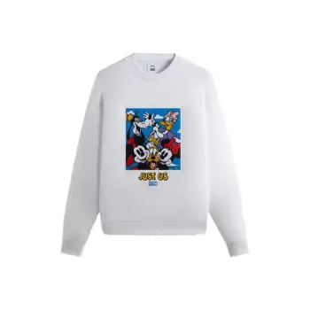 KITH X Disney Mickey & Friends Family Portrait Vintage Crewneck