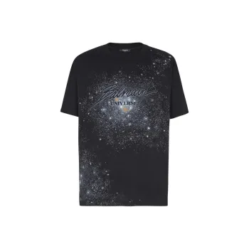 BALMAIN Universe & Stars T shirt