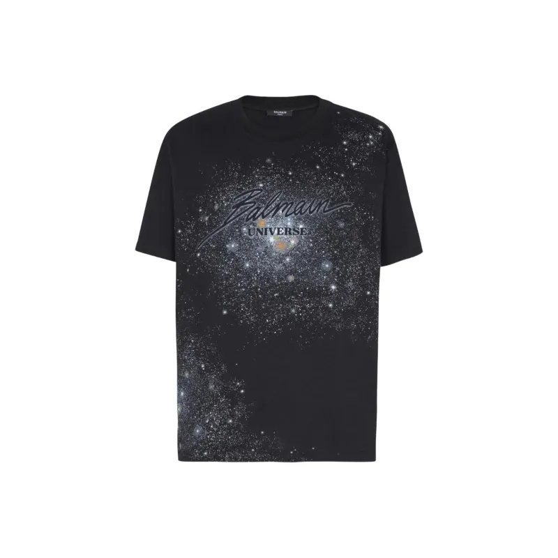 BALMAIN Universe & Stars T shirt-0