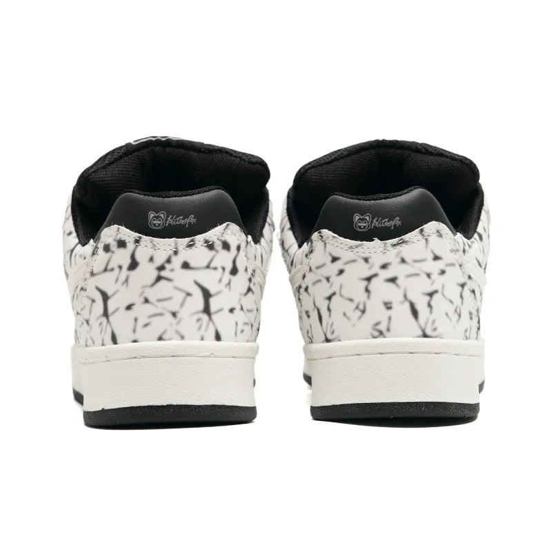 ALI THE FOX Coverage Slip Resistant, Abrasion Resistant, Balance, Breathable Low Top Skateboard Shoes Unisex-25