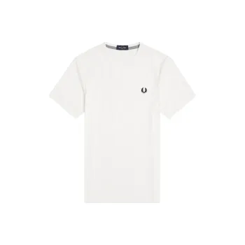 FRED PERRY Embroidered logo Cotton T shirt