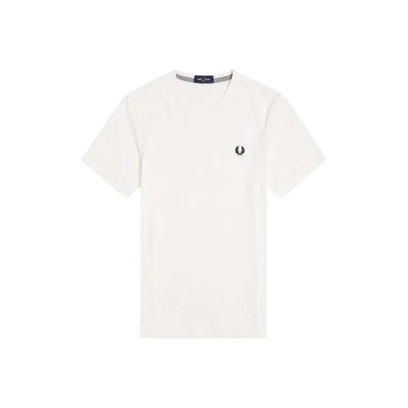 FRED PERRY Embroidered logo Cotton T shirt-0
