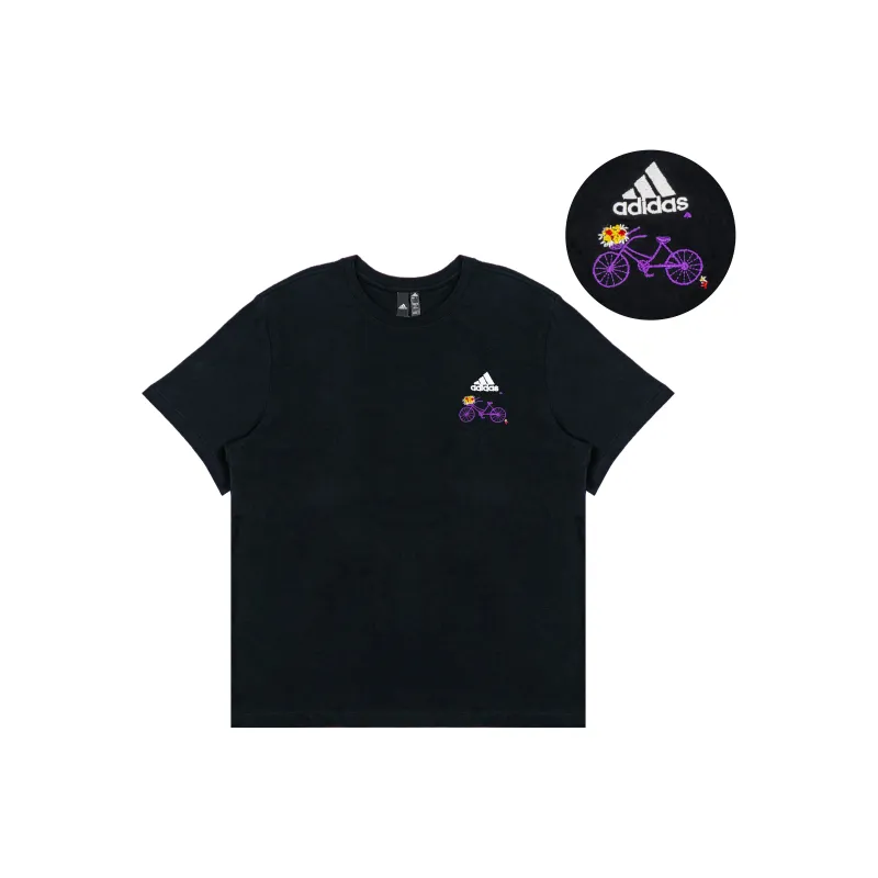 Adidas T Shirts Unisex Black-0