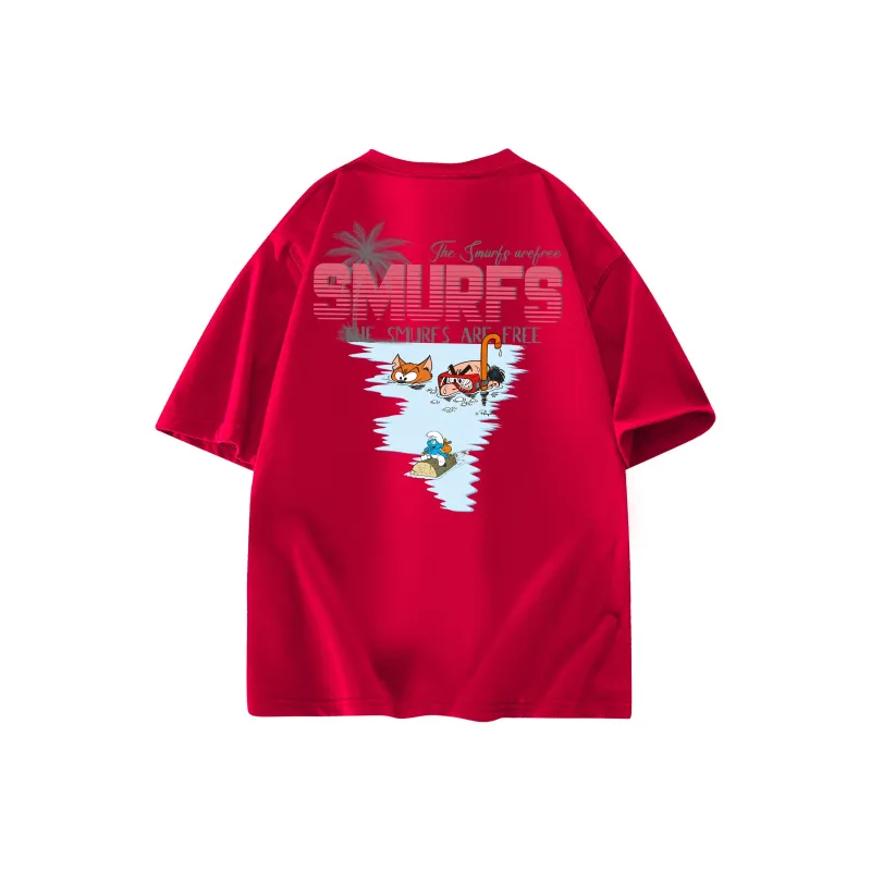 The Smurfs T Shirts Unisex-8