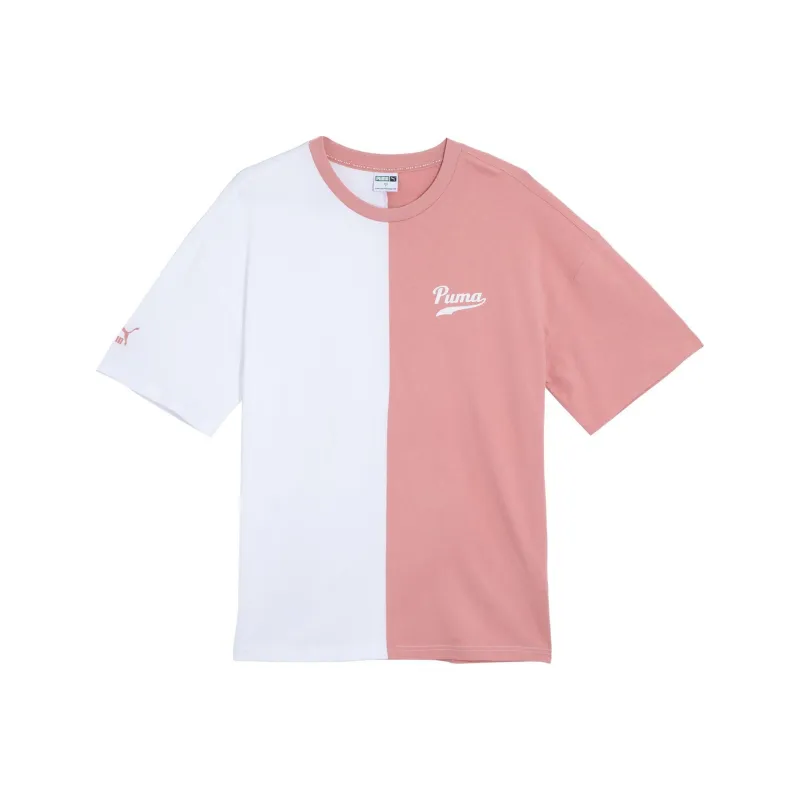 PUMA TEAM T Shirts Men Rose Pink-0