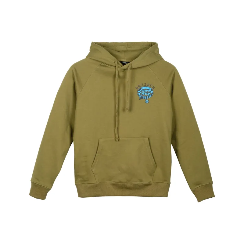 Santa Cruz Sweatshirts Unisex Olive-0