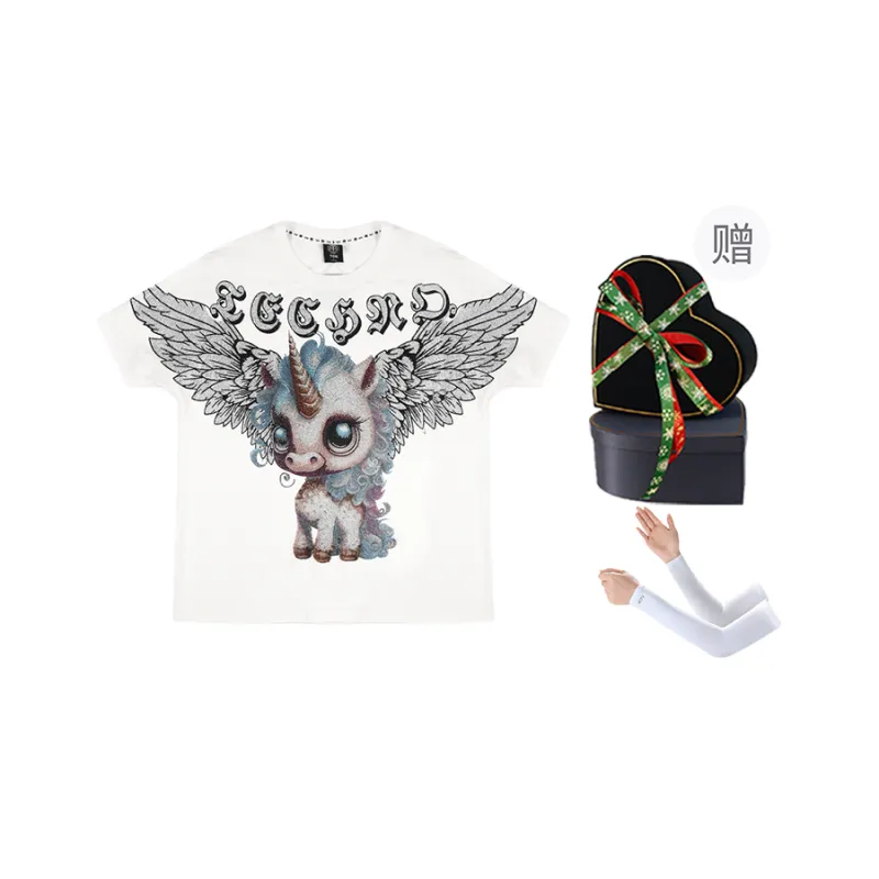 TCH T Shirt Unisex White With Silver Logo-6