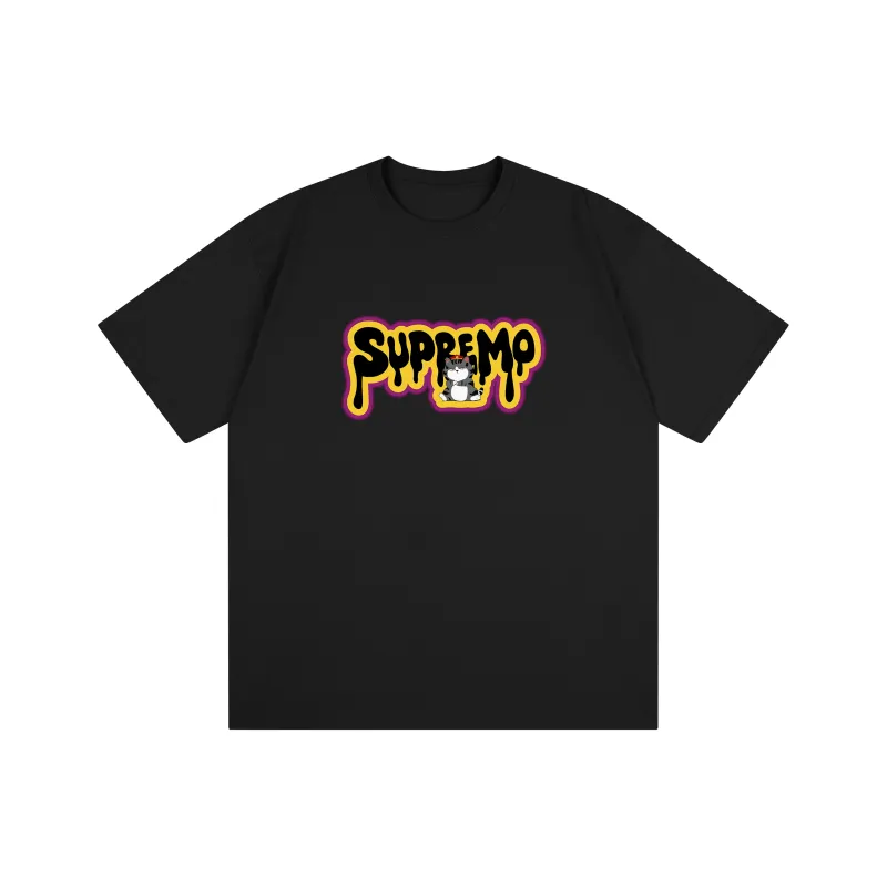 Supremo Cat T Shirts Unisex-0