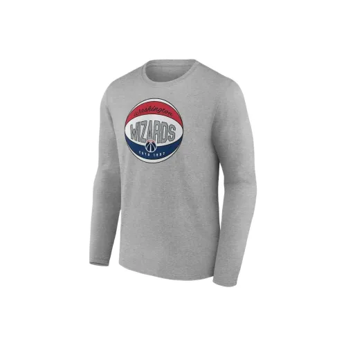 NBA Washington Wizards Hard Color Graphic T-Shirt Men's Gray