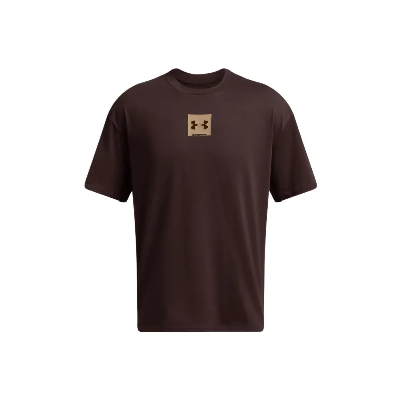 Under Armour SM BOX T Shirt Men's Obsidian Brown-0