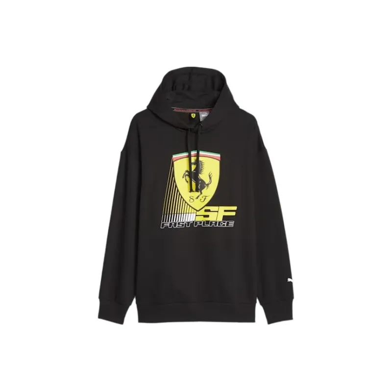 PUMA Scuderia Ferrari Race CBS Sweatshirt Men's Black-0