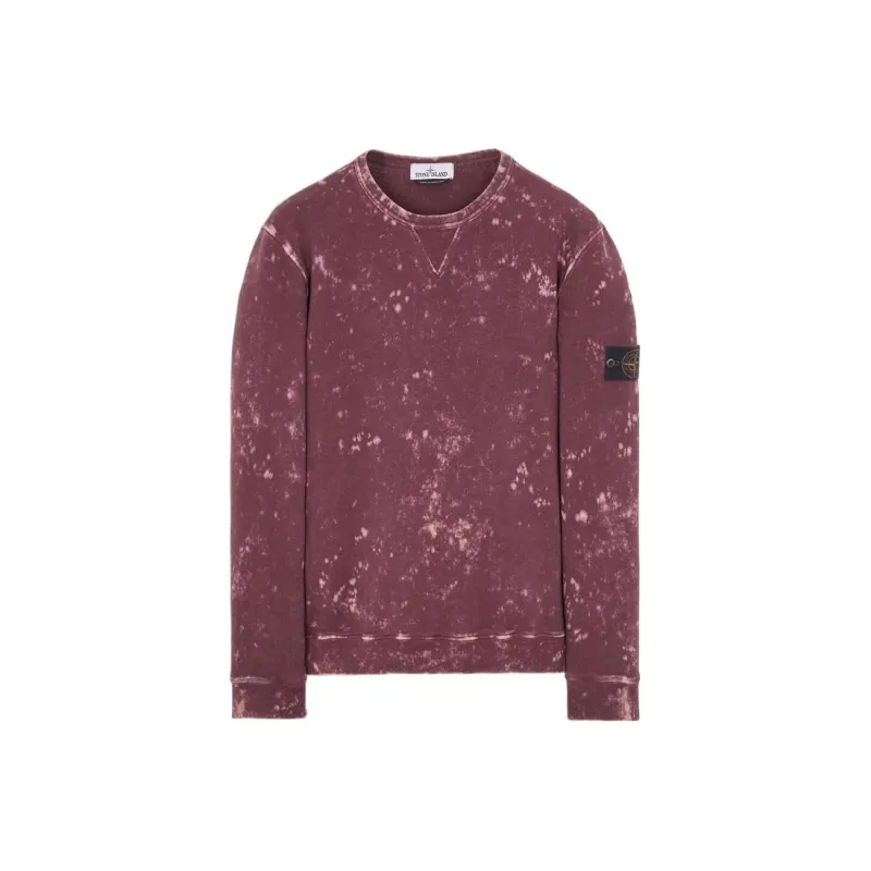 STONE ISLAND SS22 Sweatshirt Men's Burgundy-0