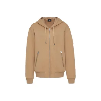 MACKAGE Logo-flocked Zip-up Hoodie