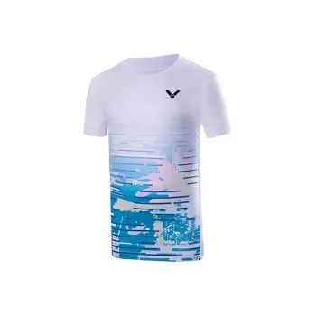 VICTOR Champion Series/Competition Series T Shirt Unisex Bleach