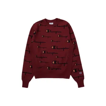 Champion Sweatshirts Unisex Cherry Red