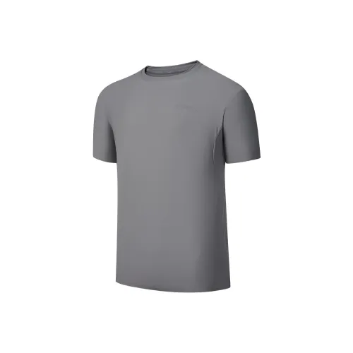 Saucony SS25 T Shirt Men's Lava Gray