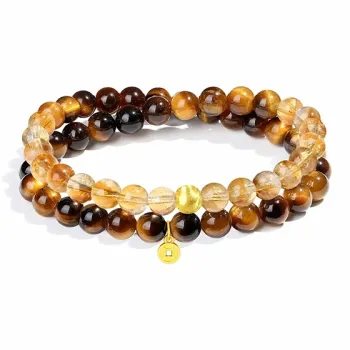 TRUE ME Tiger's Eye Stone Bracelets Women's
