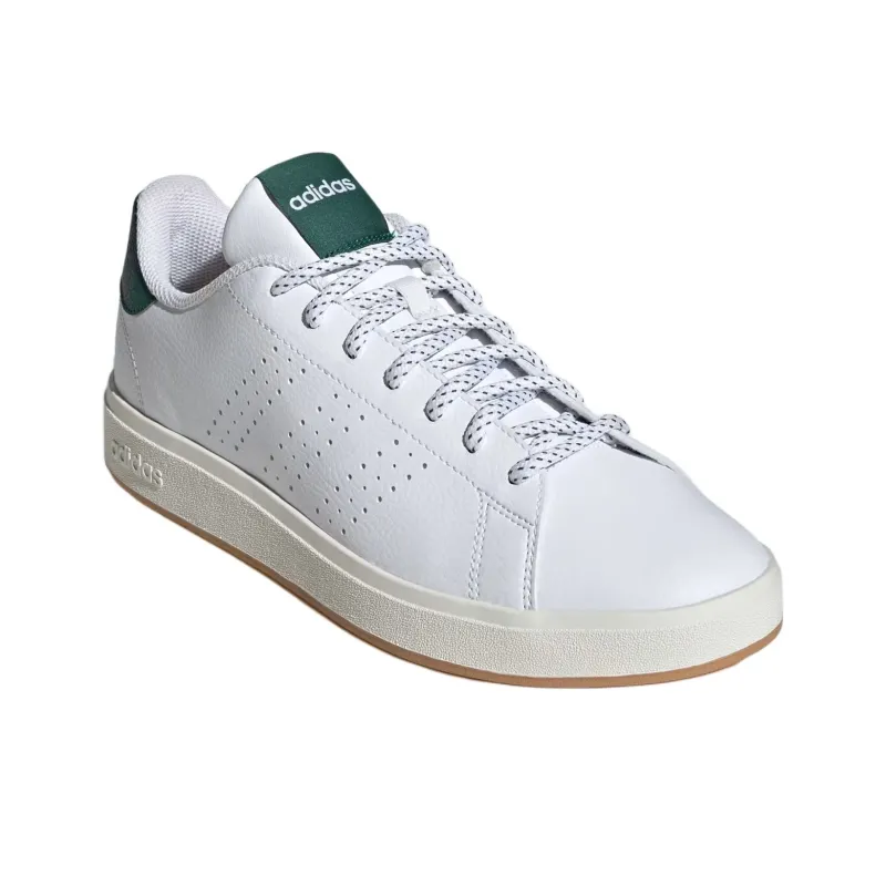 Adidas ADVANTAGE BASE 2.0 Anti Slip Wear Resistant Low Top Skateboard Shoes Men's White-2