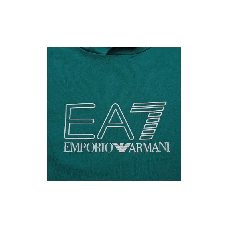 EMPORIO ARMANI EA7 SS22 Sweatshirt Men's Turquoise-5