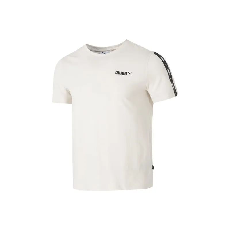 PUMA T Shirts Men Beige-0