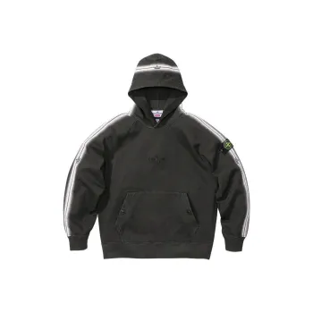 Supreme Stone Island Stripe Hooded Sweatshirt