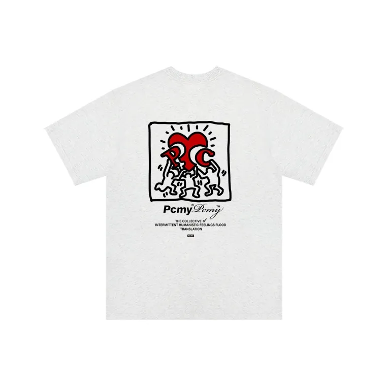 PCMY Short Sleeved T Shirts Unisex-0