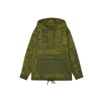 LiNing Sweatshirt Unisex Moss Green All Over Print