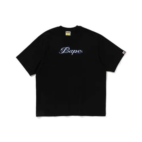 A BATHING APE Logo Relaxed Fit Tee