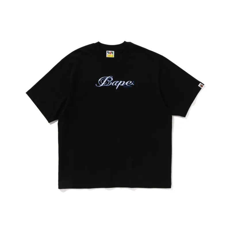 Bape Logo Relaxed Fit Tee-0