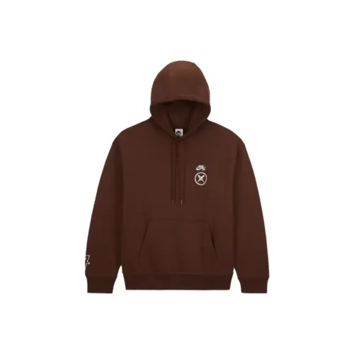 Nike SB X Yuto SS23 Co branded Series Sweatshirts Men Burgundy