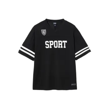 FILA T Shirts Unisex Black