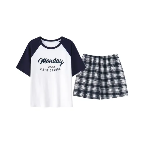 MADALLO Pajama Set Women's Navy Blue