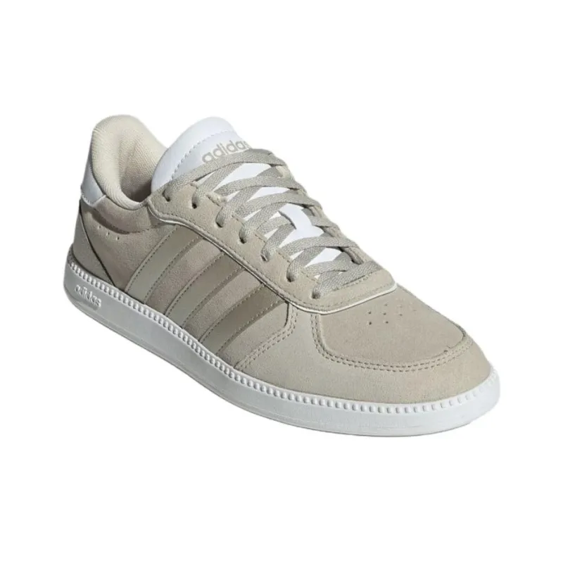 Adidas BREAKNET SLEEK Anti Slip Wear Resistant Low Top Skateboard Shoes Women's Taupe-2