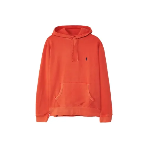 Polo Ralph Lauren Sweatshirts Men Orange Red