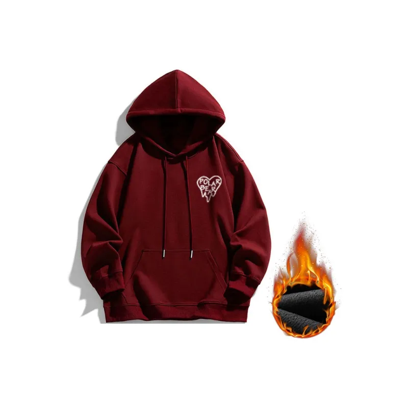 POLAR BEAR Loose Fit Hoodie Unisex-3