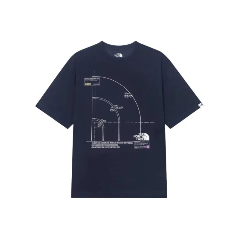THE NORTH FACE T Shirt Men's Blue-0