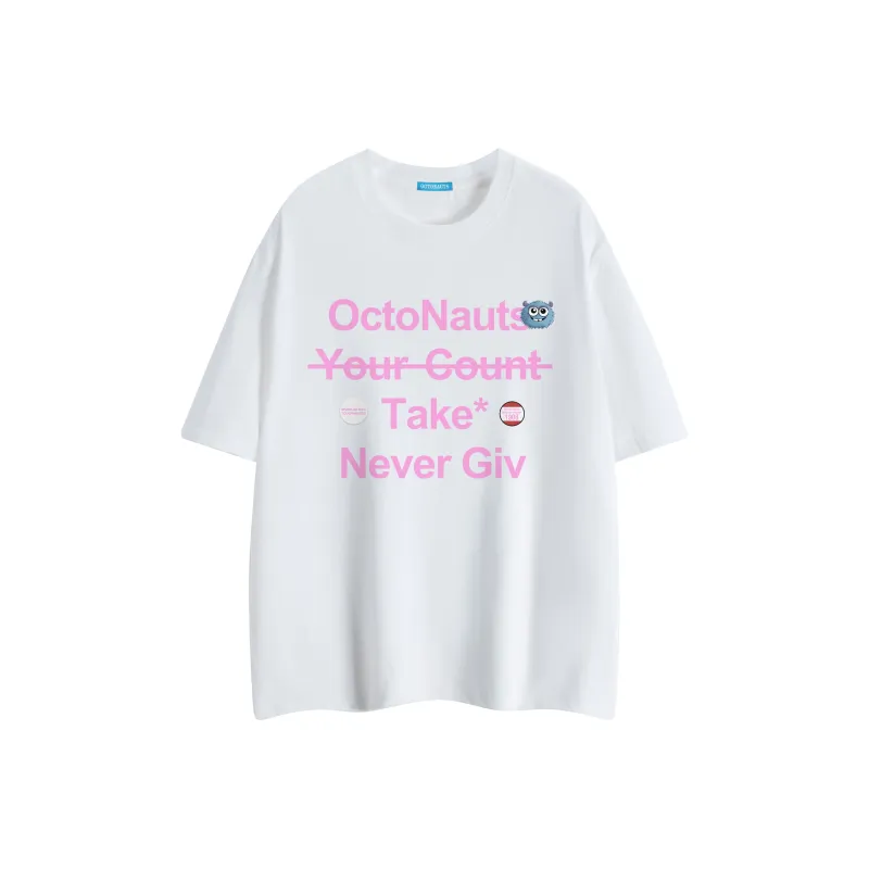 Small Columns Under The Sea T Shirt Unisex White Black-2