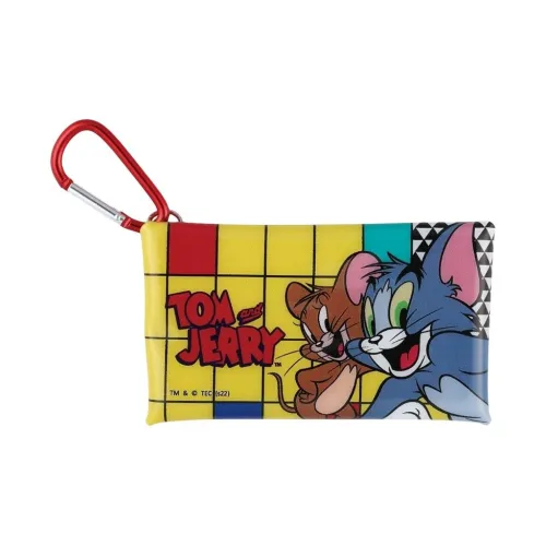 SKATER Tom And Jerry Collaboration PVC Coin Purse Unisex Yellow & Multicolor