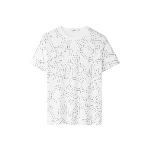 HLA T Shirt Men's Ecru Pattern 15