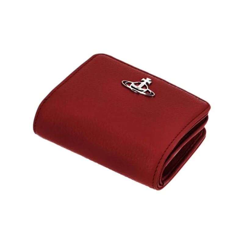 Vivienne Westwood Polyurethane Wallet Women's Red-3