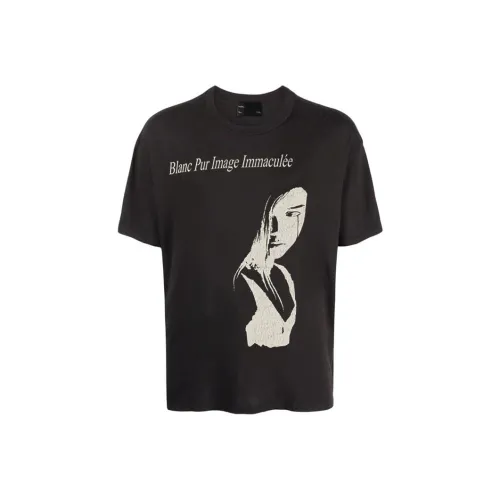 WANNA LAB T Shirt Unisex Washed Black