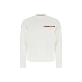 PRADA Sweatshirts Men White