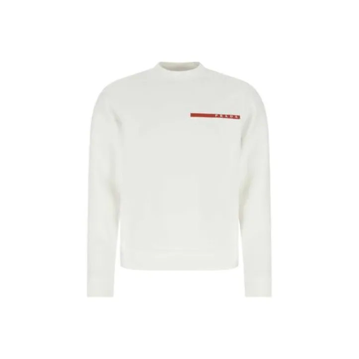 PRADA Sweatshirts Men White-0