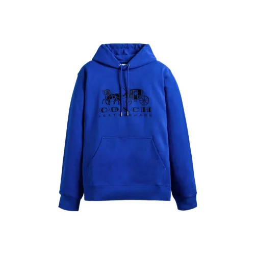 COACH SS22 Sweatshirt Men's Blue