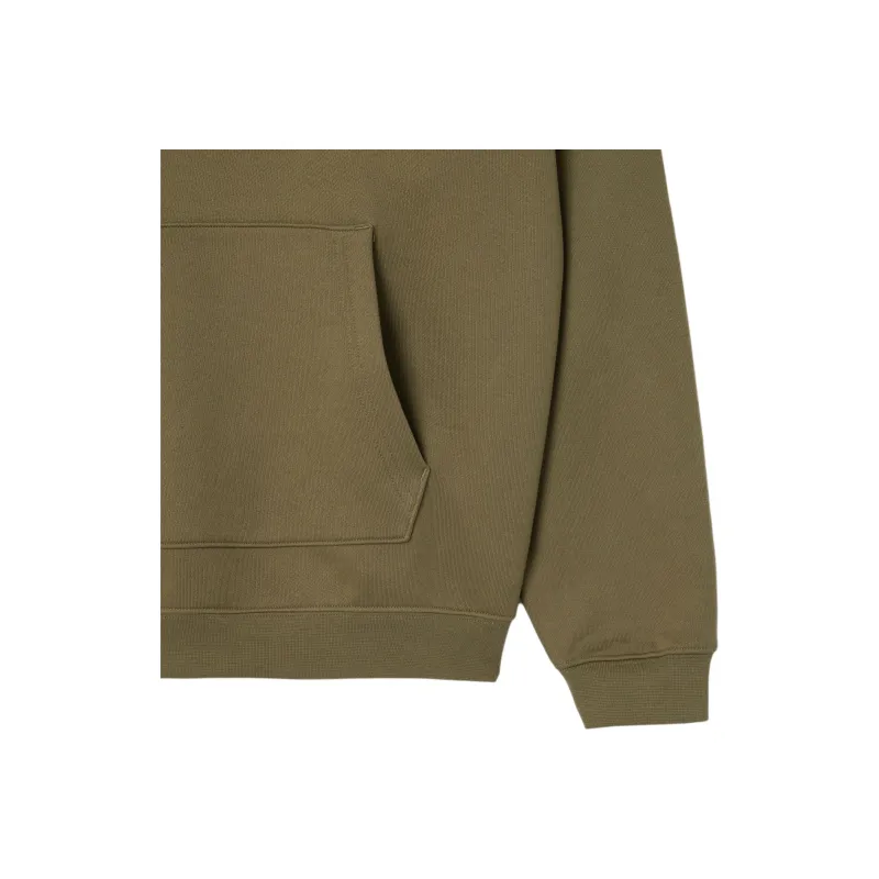 LACOSTE Logo Patch Drawstring Hoodie-3