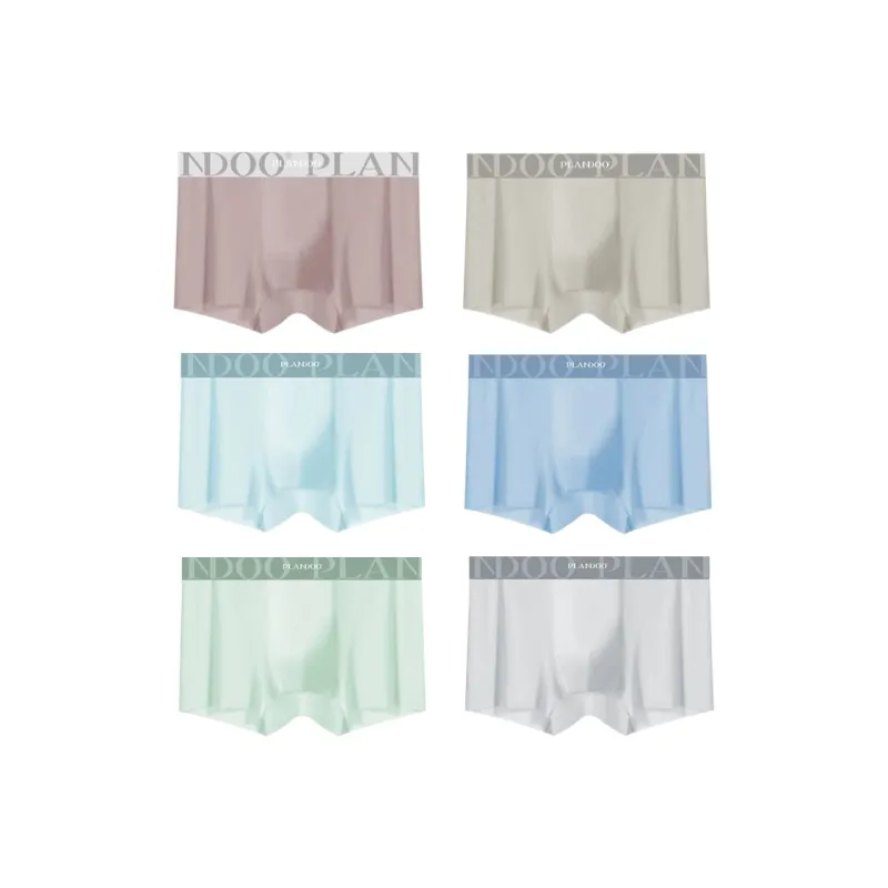 PLANDOO Underpants Men's 6 Pack-1