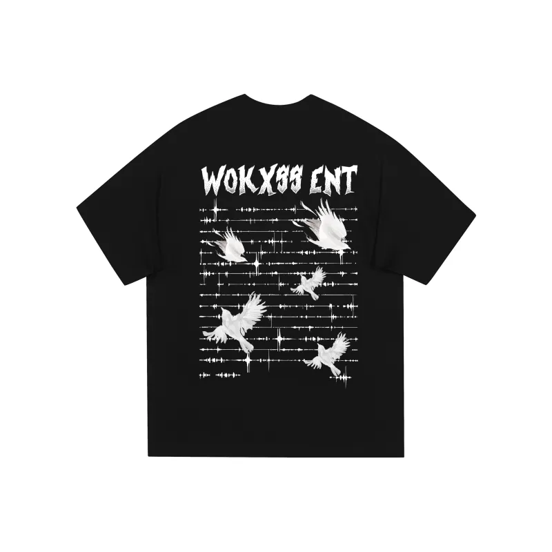 WOKXSS T-Shirt Unisex Light Beige Apricot-2