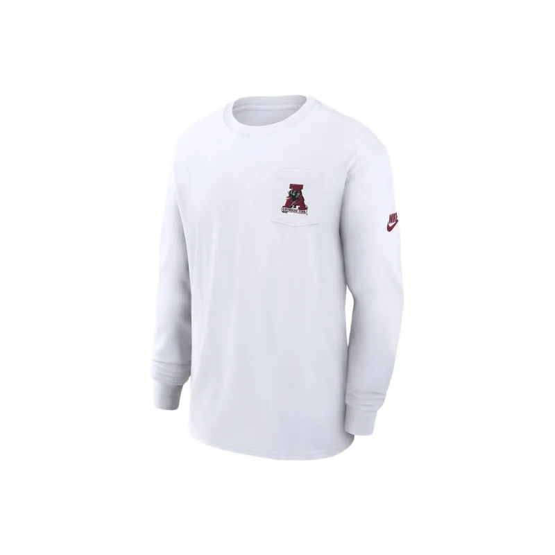 Nike Alabama Crimson Tide Legacy Max90 Pocket Men's Nike College Long Sleeve T Shirt-0