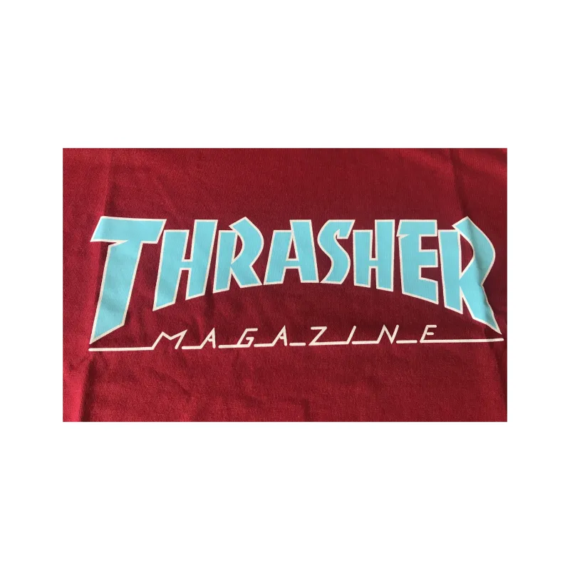 Thrasher T Shirt US Version Unisex Red-1