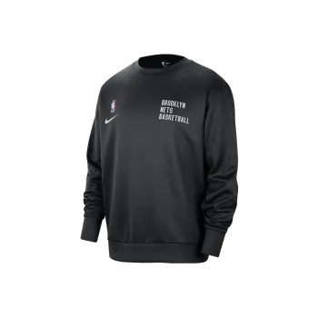 Nike Brooklyn Nets Spotlight Men's Nike Dri FIT Nba Crew Neck Sweatshirt